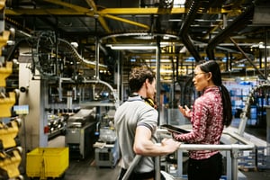 Man and Woman Warehouse