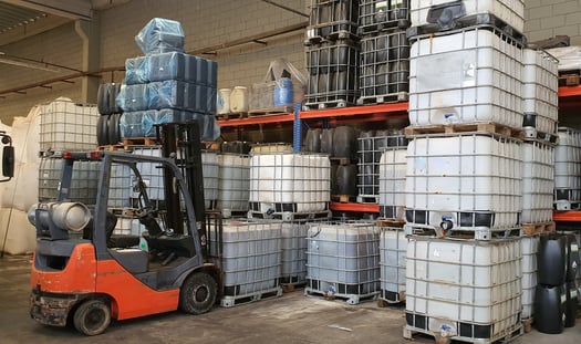 Chemical IBCs Warehouse