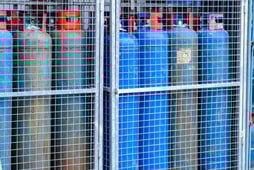 gas cylinder storage