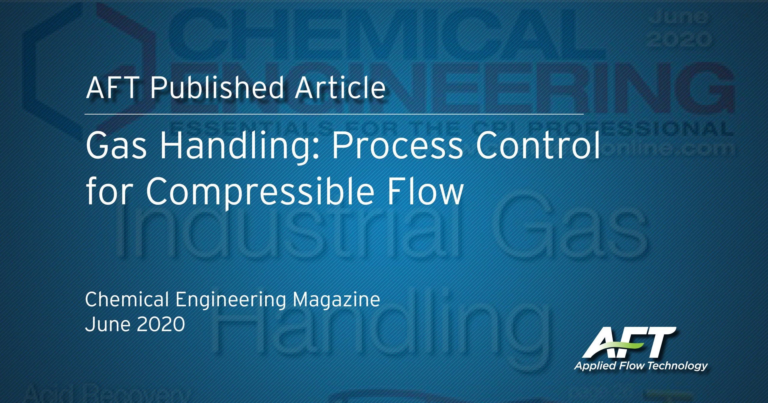 Gas Handling: Process Control for Compressible Flow