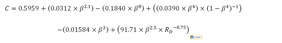 Equation for C Equation for C