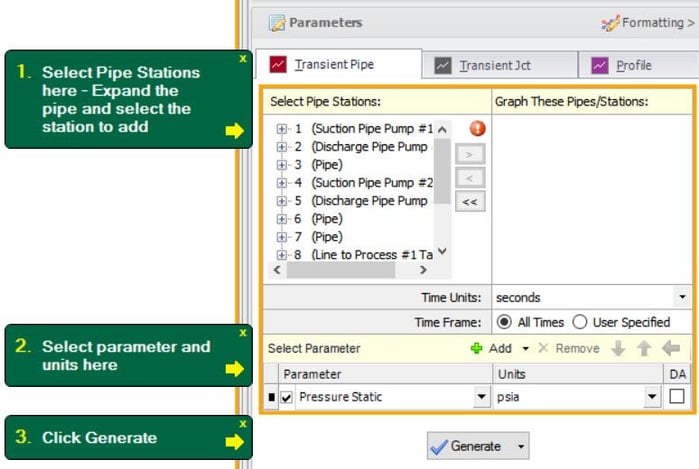 Generating Pipe Sections