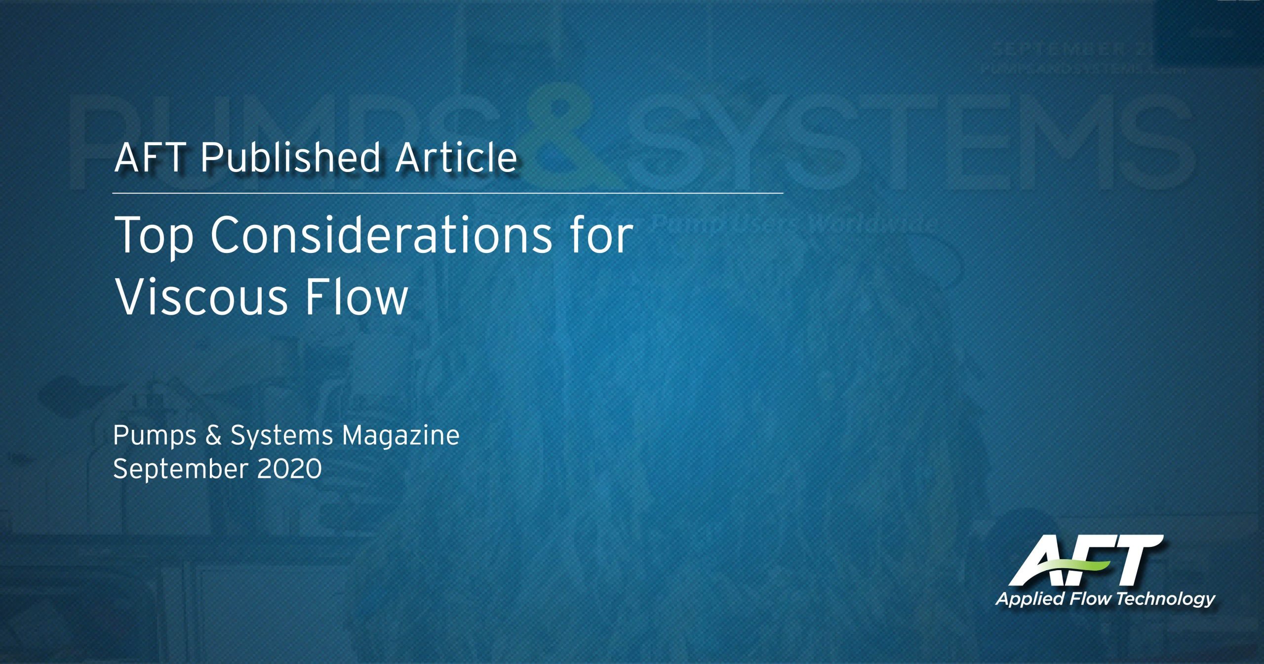 Pumps and System Magazine