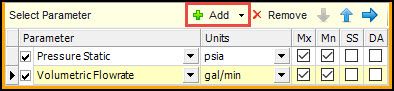 Adding Parameters