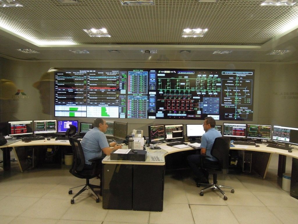  A wider view photo of the Dispatch Room