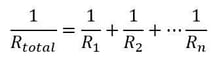 Equation 2: Summing Thermal Resistance for Conduction