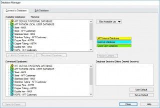 Figure 1 - The Database Manager.