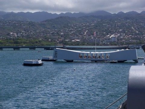 USS Arizona Memorial at Pearl Harbor