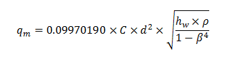 ASME Standard Equation 1