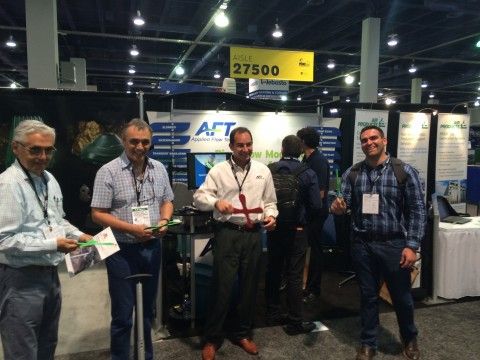 AFT Booth at the MINExpo got a lot of traffic over the three days