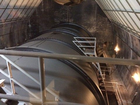 Penstock to Turbines on Nevada Side - 30 ft (9.1 m) Diameter