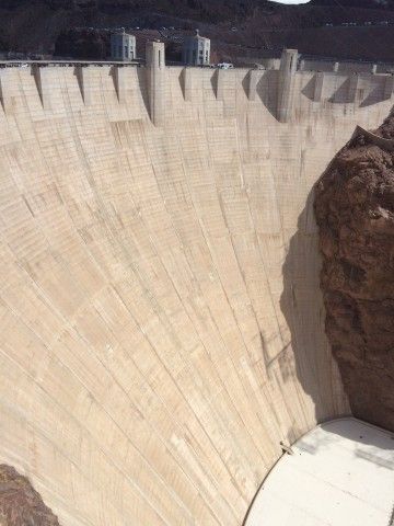 Hoover Dam from the Nevada Side