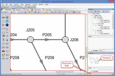 Workspace Overviews Map