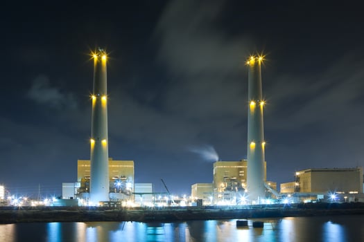 bigstock-Power-plant-at-night-20203481