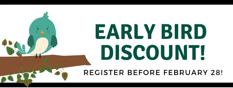 early bird discount!