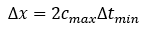 maximum wave speed equation