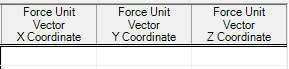 All three directions (X, Y & Z) can be specified in AFT Impulse